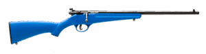 Savage Rascal youth .22 LR bolt-action rifle 16.125 in blued barrel with blue synthetic stock, right-hand