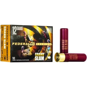 Federal Premium Grand Slam 12ga 3.5in 2oz #4 turkey shotshells box image
