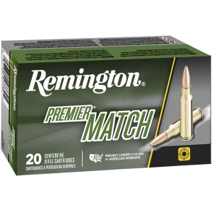 Remington Premier Match .224 Valkyrie 90 gr Sierra MatchKing BTHP 20-round box