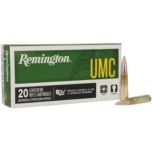 Remington UMC 300 AAC Blackout 150 gr FMJ 20 rounds box