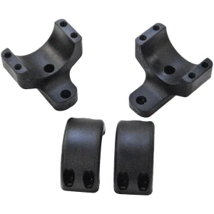 DNZ Game Reaper 2 30mm scope mount and rings, matte black