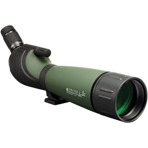 Konus Konuspot-100 20-60x100 angled spotting scope in green rubber armor