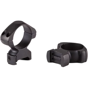 Konus 30mm low steel riflescope rings matte black for Picatinny/Weaver