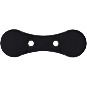 Lockdown gun concealment magnet rubber-coated magnetic mount holding a handgun