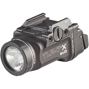 Streamlight TLR-7X Sub weapon light black 500 lumens fits Springfield Hellcat