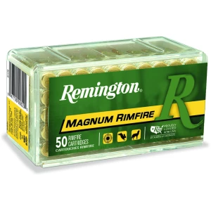 Remington 17 HMR 20 grain PSP ammunition 50-round box