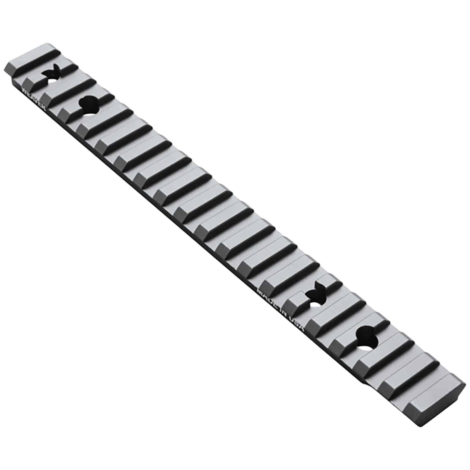 Weaver extended multi-slot scope base 20 MOA for Savage Axis I & II, matte Type III anodized