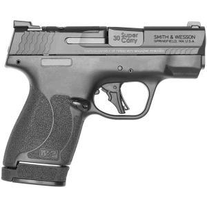 Smith & Wesson M&P Shield Plus .30 Super Carry 3.1in optic-ready pistol, black