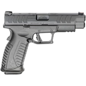 Springfield Armory XD-M Elite OSP 10mm 4.5-inch pistol in black with two 16-round magazines