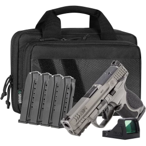 Smith & Wesson M&P9 M2.0 Metal Compact 9mm with Viridian RFX11 and carry bag