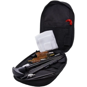 KleenBore KB3G 3 Gun Tactical Kit .223 Rem/ 5.56 NATO/ 9mm/ 12 Gauge Handguns/Rifles/Shotguns Bronze/Nylon Bristles
