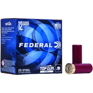 Federal Top Gun Steel 12ga 2.75in 1-1/8oz #7 shot 25ct box
