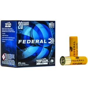 Federal Top Gun Steel 20 Gauge 2-3/4 inch 7/8 oz #7 25 count box