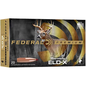 Federal Premium ELD-X .30-06 Springfield 20-round box of rifle ammunition