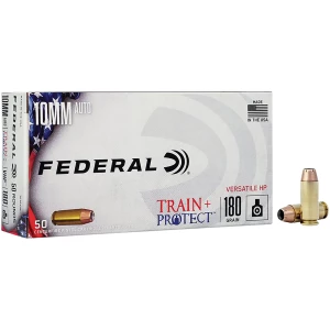 Federal Train + Protect 10mm Auto 180gr VHP 50ct box