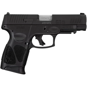 Taurus G3XL 9mm pistol 4-inch barrel black with two 10-round magazines