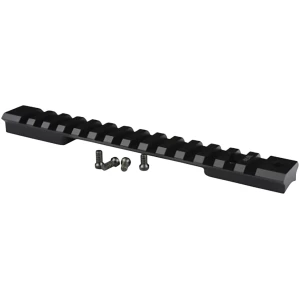 Warne Mountain Tech 20 MOA rail for Savage long action, black anodized