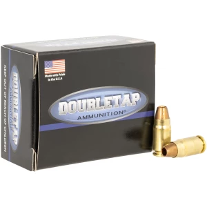 Box of DoubleTap Ammunition .357 SIG 115 gr Controlled Expansion JHP, 20 rounds