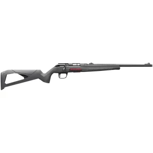 Winchester Xpert SR .22 LR threaded bolt-action rifle with gray synthetic stock