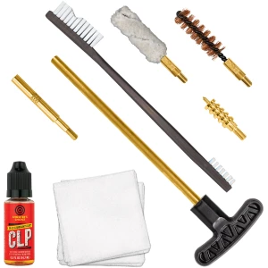 Otis FGSRS9MM 9mm Cleaning Kit For Pistol 9mm/.375/.38 Cal Yellow Plastic Box Case