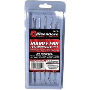 KleenBore KB-PICKSET Stainless Steel Double Ended Gun Pick Set