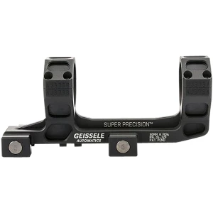 Geissele Super Precision 30mm scope mount for Vortex 1-6 optics, black anodized