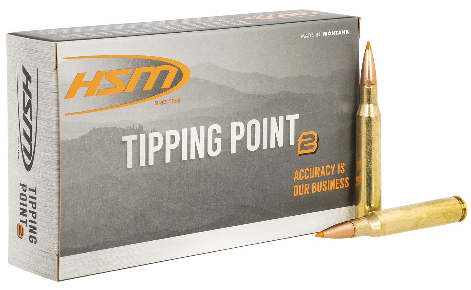 HSM .280 Rem 162 gr SST Tipping Point ammunition 20-round box