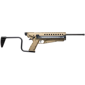 KelTec R50 tan carbine 5.7x28mm 16.1 inch threaded barrel side-folding stock