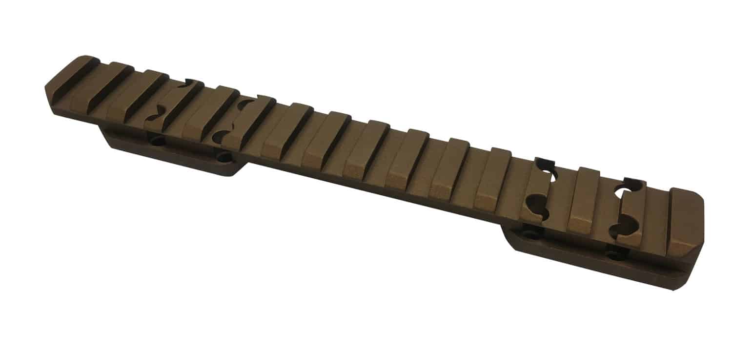 Talley Browning X-Bolt Smoked Bronze Picatinny Rail PLMSB735 long action 20 MOA