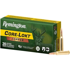 Remington Core-Lokt Copper .243 Winchester 85gr Copper Hollow Point 20rd box