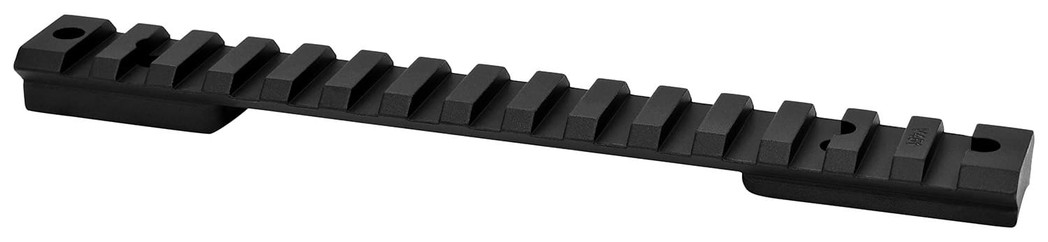 Warne Vapor Picatinny Rail 20 MOA for Howa and Weatherby Vanguard long action, matte black
