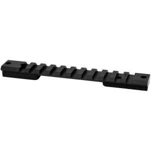 Warne Vapor V471M one-piece Picatinny rail for Remington 700 short action in black