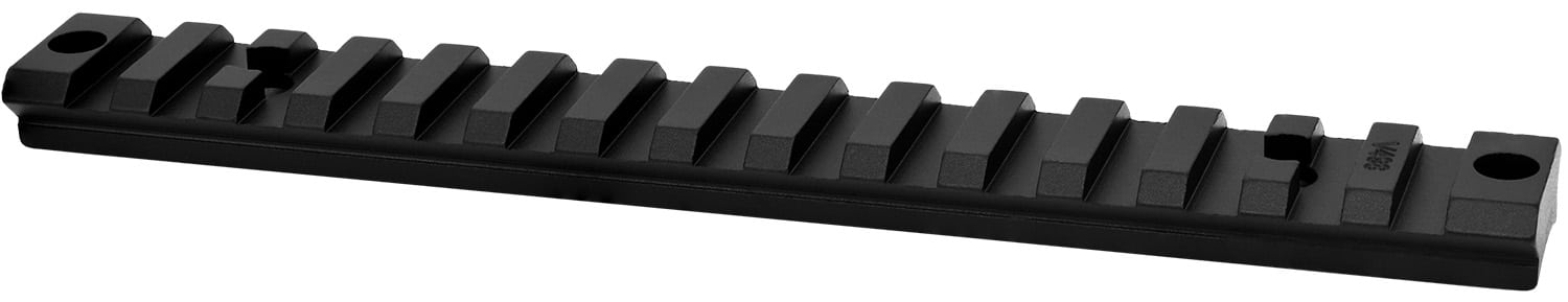 Warne V498M Vapor Picatinny Rail black anodized 6061-T6 aluminum for Savage Axis