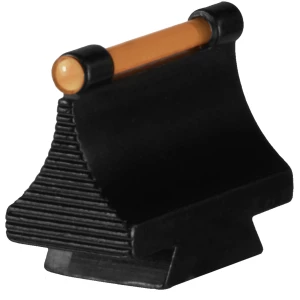 TruGlo TG95530RR 3/8" Dovetail Front Sight  Black | Red Fiber Optic