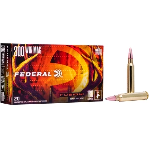 Federal Fusion .300 Win Mag 180 gr Fusion Soft Point 20 per box ammunition