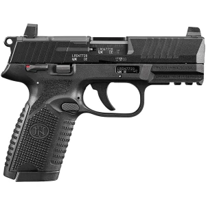FN 502 MRD .22 LR 4-inch optic-ready pistol, black polymer frame, target crown barrel