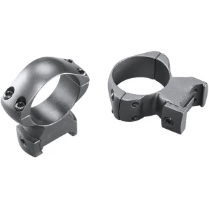 Weaver Grand Slam 30mm low steel scope rings, matte black, Weaver-style top mount