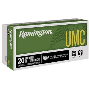 Remington UMC .22-250 Rem jacketed hollow point 20 round box product image