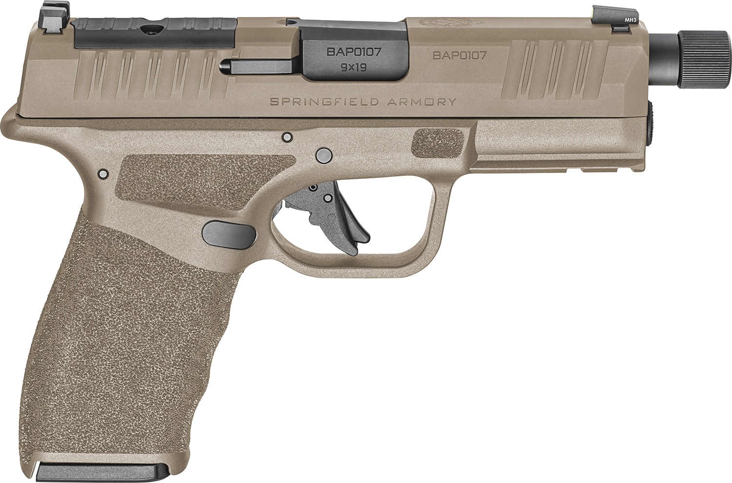 Springfield Armory Hellcat Pro OSP 9mm FDE 4.4-inch threaded barrel