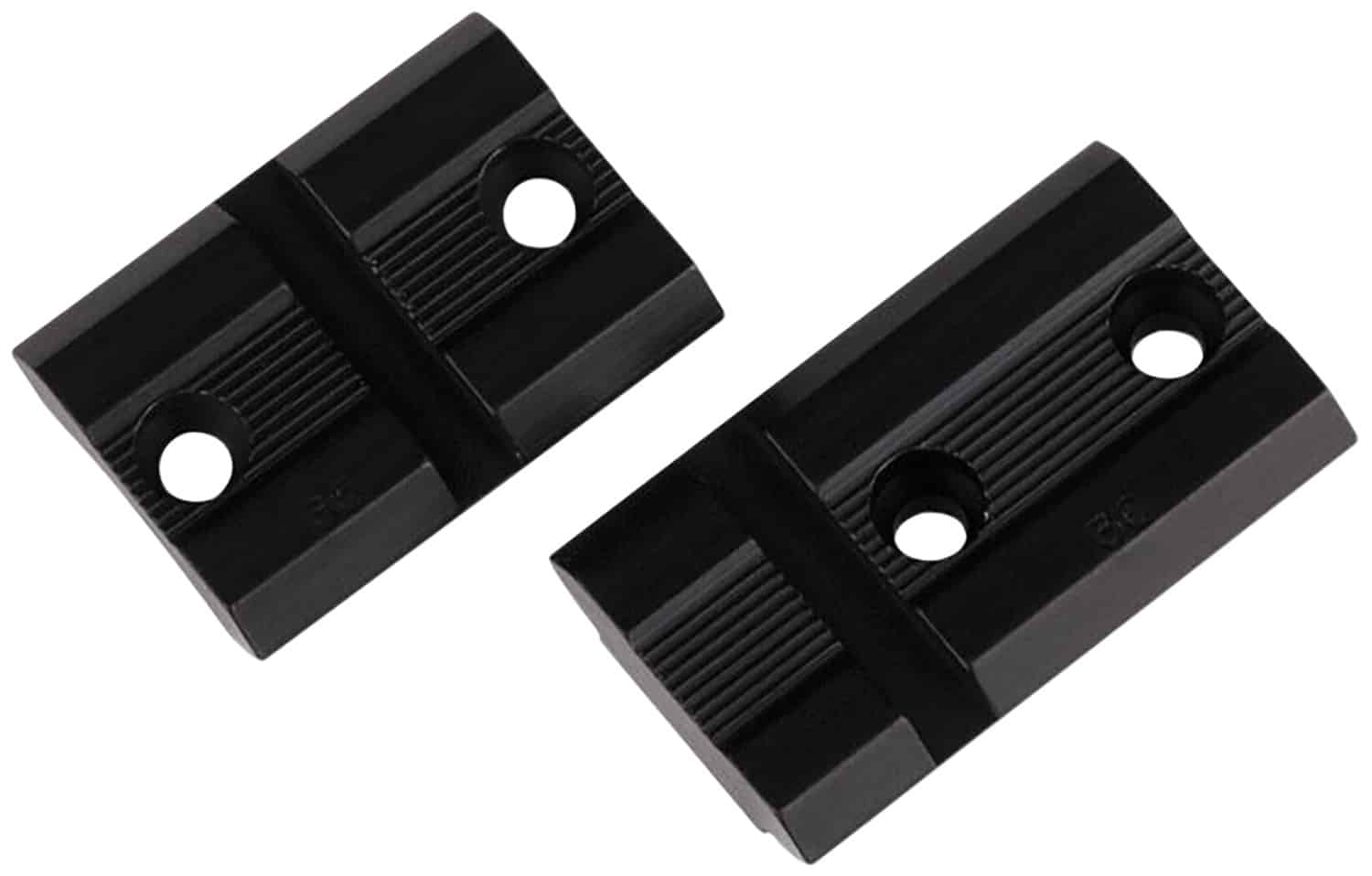 Weaver 48489 two-piece aluminum top mount scope base pair matte black for Savage 110