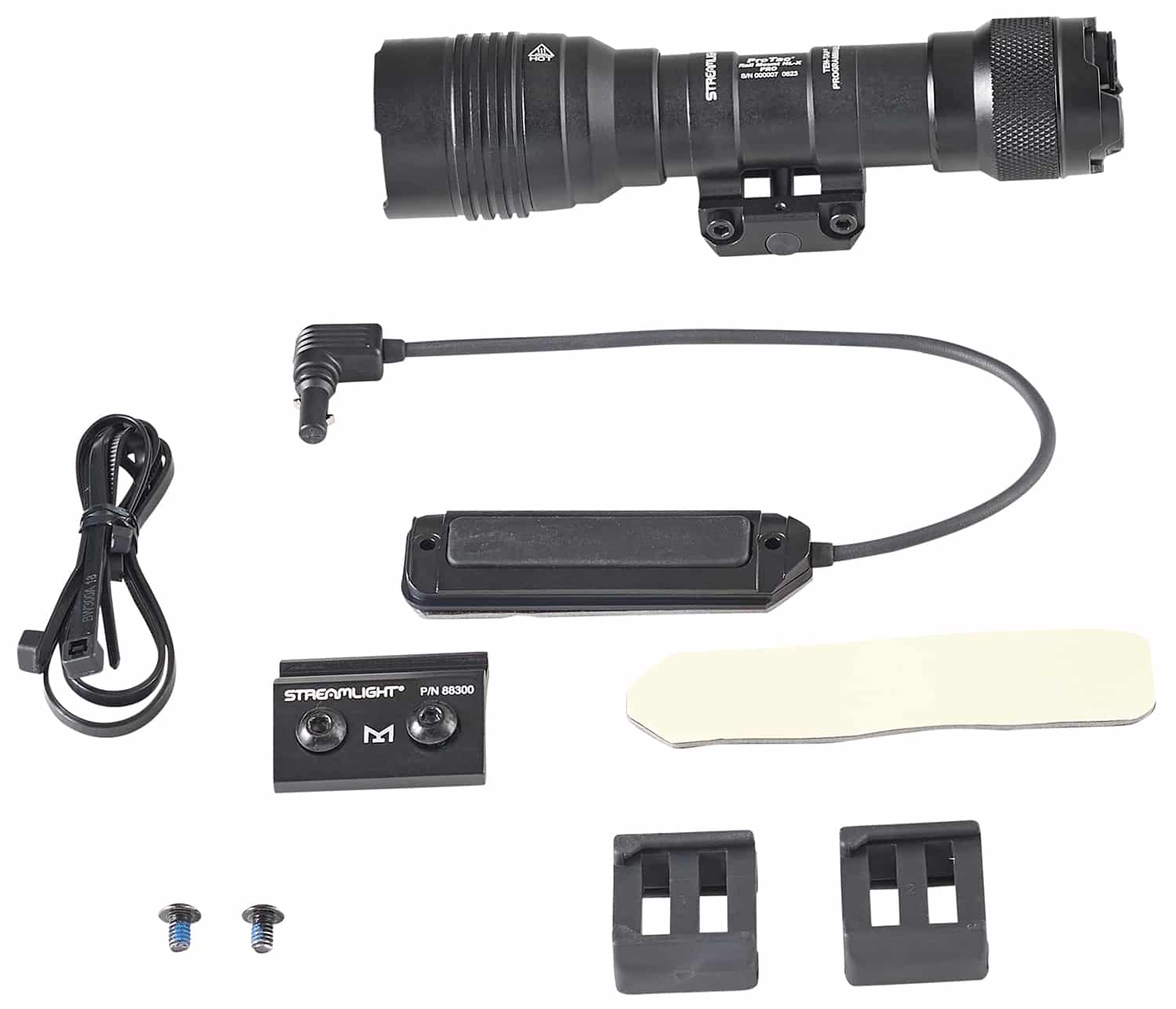 Streamlight ProTac Rail Mount HL-X Pro long-gun light, black anodized finish
