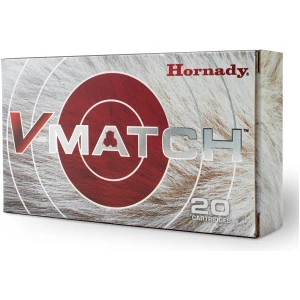 Hornady V-Match 6.5 Grendel 100gr ELD-VT 20rd box - polymer-tipped match ammunition