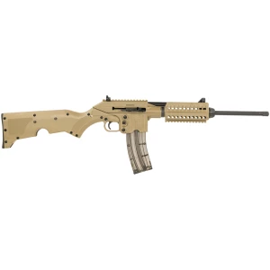 KelTec SU22CA .22 LR rifle tan polymer stock 16.10 in threaded barrel