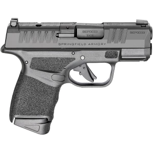 Springfield Armory Hellcat OSP 9mm 3-inch black micro-compact handgun with two 10-round magazines