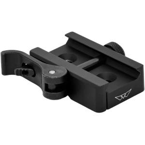 Warne 7958M Picatinny Rail Adapter Skyline Black Anodized Aluminum/Steel