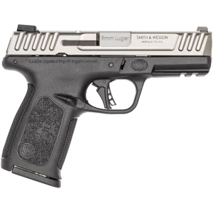 Smith & Wesson SD9 2.0 9mm two-tone pistol 4in barrel black polymer frame