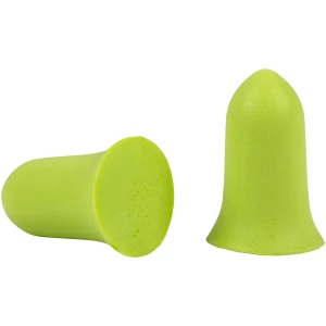 Allen Company ULTRX tapered foam ear plugs lime green 50 pair NRR 32 dB