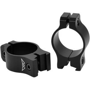 Warne Vapor 1 rimfire low scope rings 1 inch tube 3/8 dovetail matte black