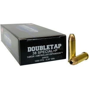Double Tap 38 Special 148 gr Controlled Expansion JHP 20-count box