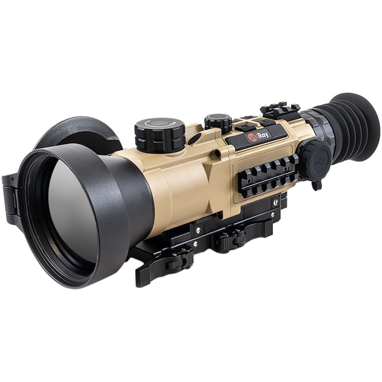 InfiRay RICO HYBRID 640 4x 75mm thermal sight front view